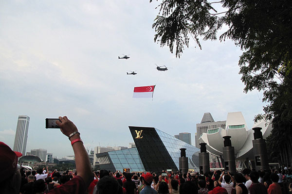 National Day in Singapore