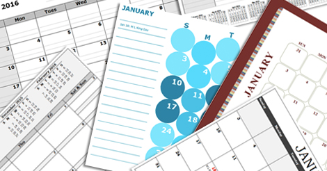 Excel Calendar Template Download Free Printable Excel Template