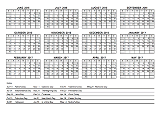 Customize Calendar