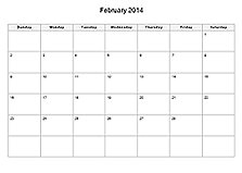 Basic Calendar Template from www.calendarlabs.com