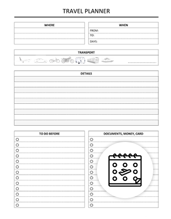 Travel Planner Templates