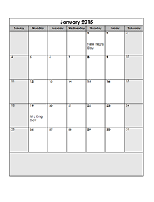Download 2015 Calendar Template from www.calendarlabs.com