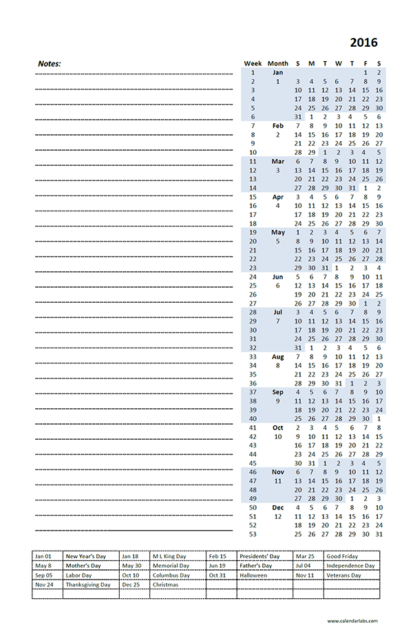 2016 Yearly Project Planning 01