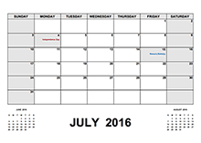 2016 calendar with holidays pdf