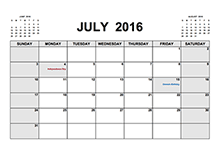 2016 printable calendar pdf