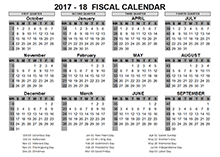 fiscal week calendar 2018