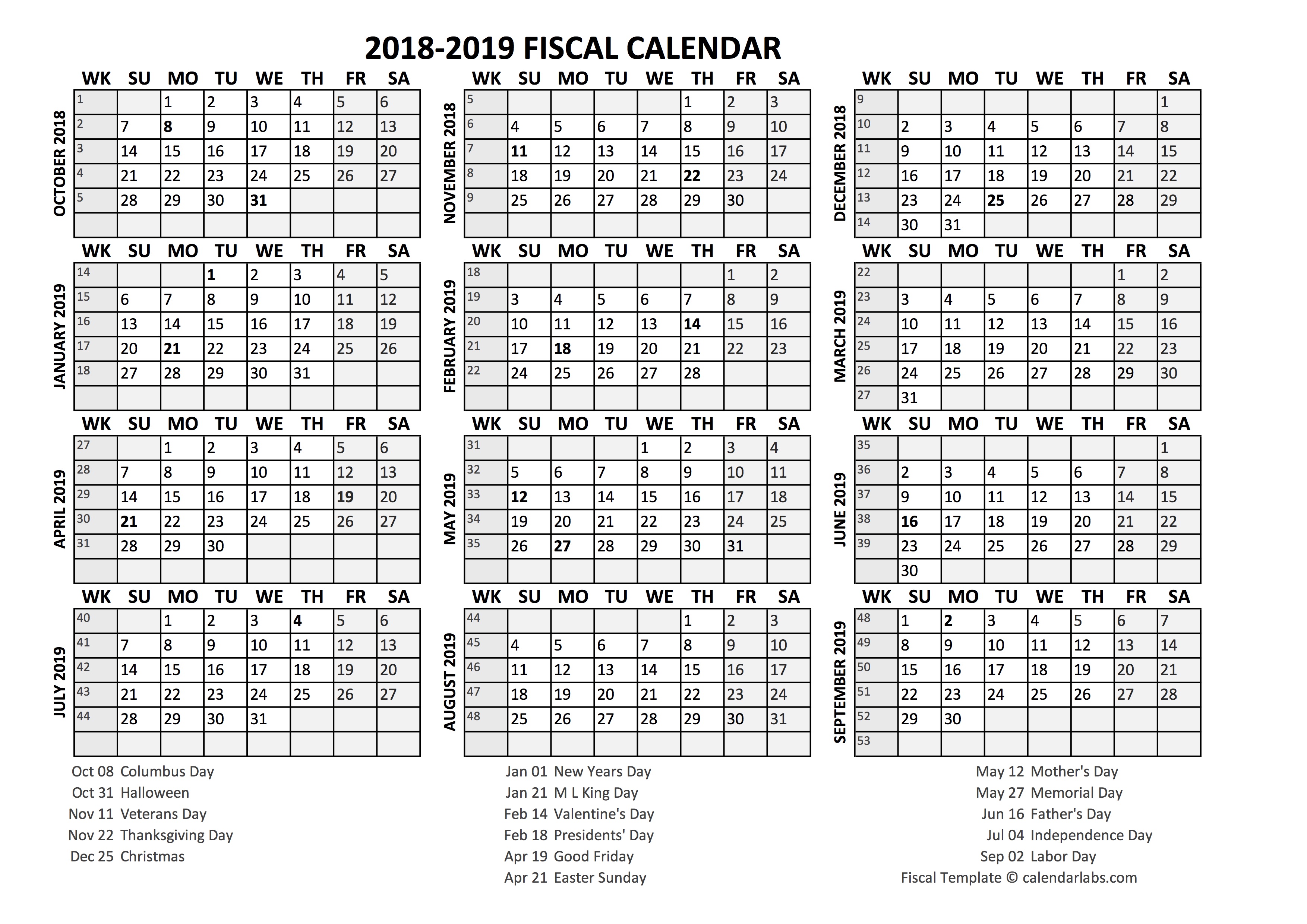 fiscal calendar fiscal calendar 2018 19 templates free printable templates fiscal calendar fiscal calendar 2018 19 templates free printable templates