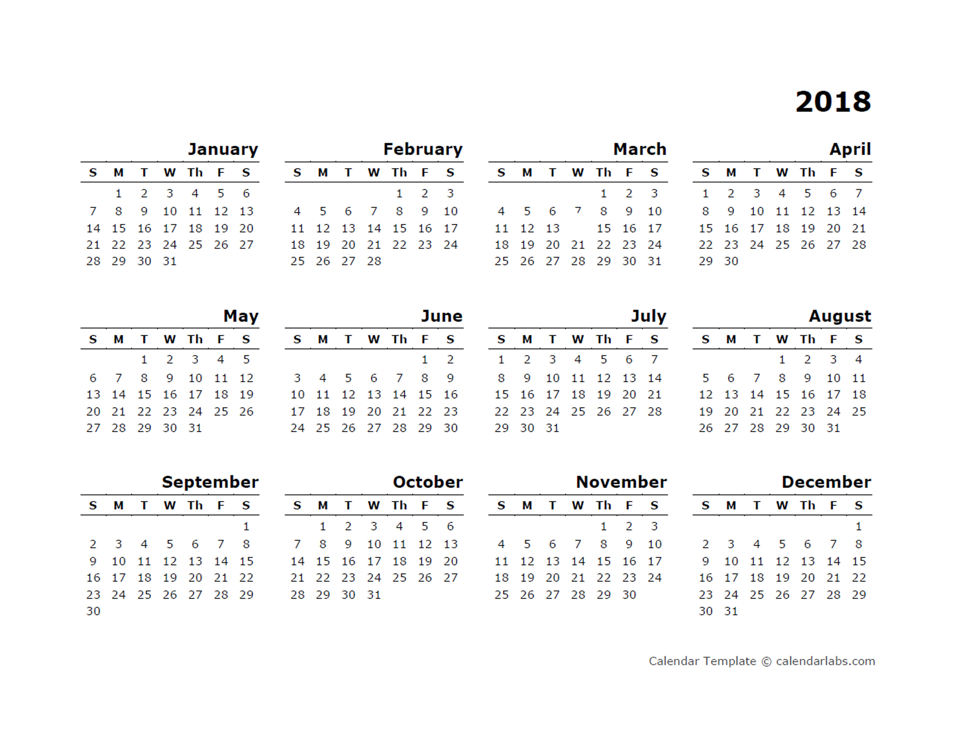 Calendar Design Minimal : Yearly calendar blank minimal design free printable Calendar Design Minimal : Yearly calendar blank minimal design free printable