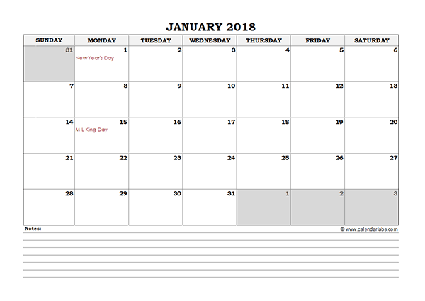 2018-excel-monthly-calendar-with-notes-free-printable-templates