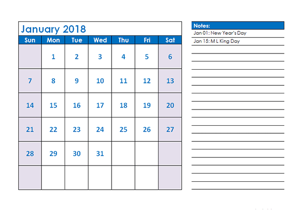 2018-monthly-calendar-template-landscape-free-printable-templates