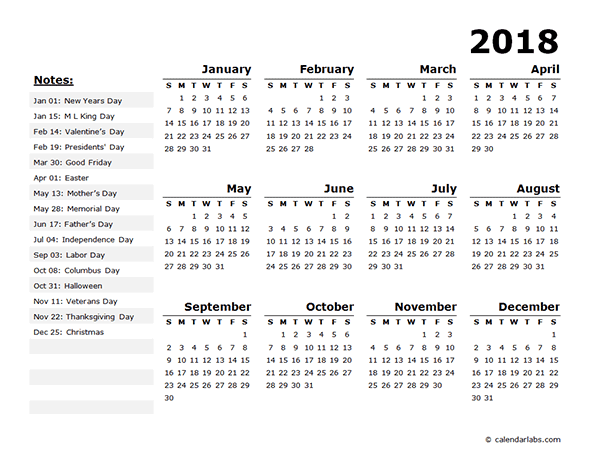 dentrodabiblia-2018-year-calendar-with-holidays