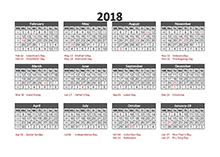 18 Accounting Calendar Templates Download Free Accounting Calendars