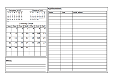 2018 blank calendar templates download free printable 2018 blank blank calendar monthly