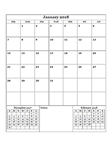 blank daily planner