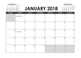 2018 Yearly Calendar Template Excel from www.calendarlabs.com