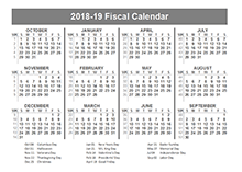 fiscal week calendar 2018