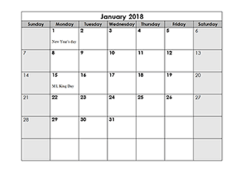 Free Photo Calendar Template 2018 from www.calendarlabs.com