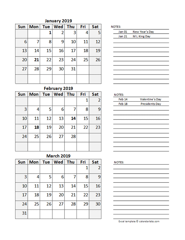 Free 19 Quarterly Calendar Spreadsheet Free Printable Templates