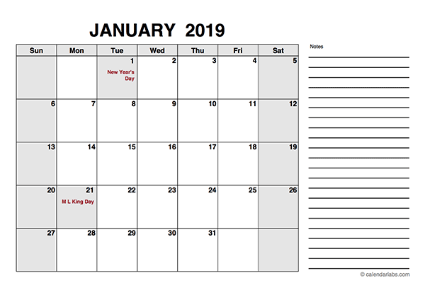 19 Free Calendar Pdf Free Printable Templates