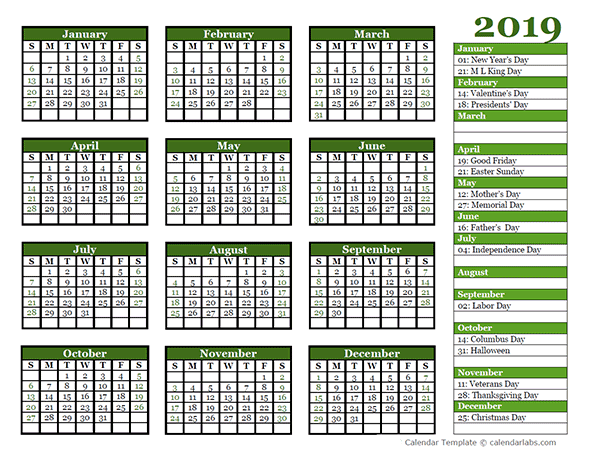 2019-calendar-amazonaws