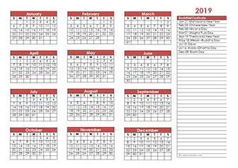buddhist calendar template
