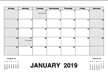 Printable 2019 Philippines Calendar Templates With Holidays