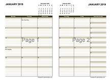 Diary Page Template from www.calendarlabs.com