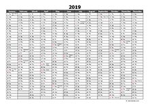 2019 excel calendar download free printable excel templates annual calendar excel