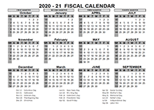 2020 US Fiscal Year Template