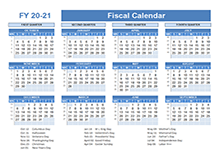 Fiscal Planner Template 2020