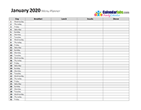 Printable Family Calendar Templates Calendarlabs