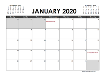 Printable 2020 Indonesia Calendar Templates With Holidays