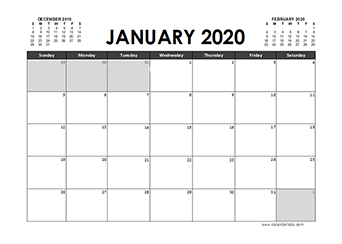 2020 Calendar Planner Pakistan holidays