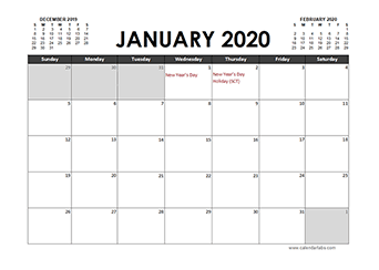 Printable Pdf Printable One Page Calendar 2021 Singapore