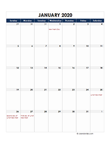 Hong Kong calendar 2020 Public holidays