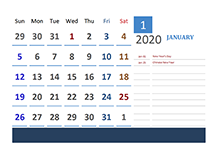 Calendar 2020 Indonesia Printable 2020  Indonesia  Calendar  Templates with Holidays