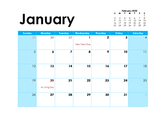 Usable Calendar Template from www.calendarlabs.com