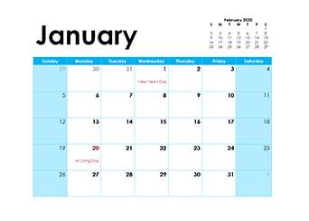 Calendar Word Template 2019 from www.calendarlabs.com