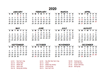 Featured image of post 2021 Printable Calendar With Holidays Nz