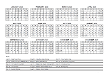 2020 Yearly Calendar With Singapore Holidays
