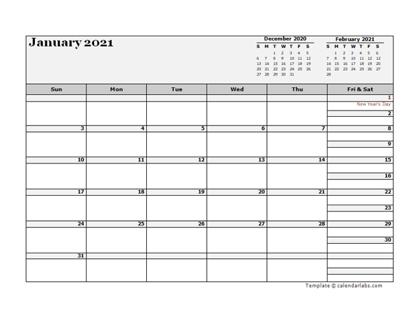 2021 Hong Kong Calendar For Vacation Tracking