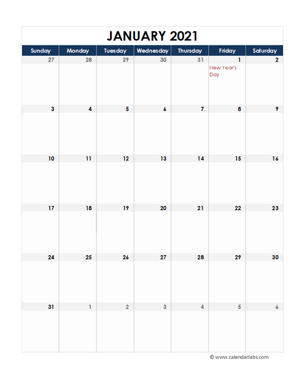 2021 Indonesia Calendar Spreadsheet Template