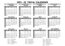 economic calendar 2021 Printable 2021 Fiscal Year Calendar Template Calendarlabs economic calendar 2021