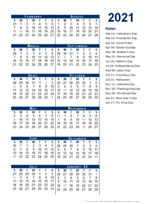 2021 Fiscal Period Calendar 4-4-5