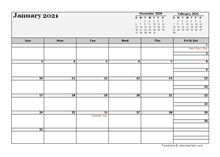 Printable 2021 Australia Calendar Templates with Holidays ...