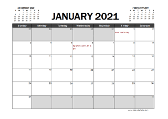 2021 Calendar Planner Germany Excel