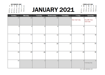 Featured image of post Calendarpedia February 2021