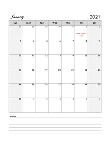 Printable 2021 Philippines Calendar Templates with Holidays