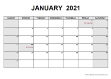 June 2021 PDF Calendar