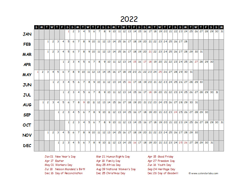 2022 Uk Calendar Printable Red Hipiinfo Calendars Printable Free 2022